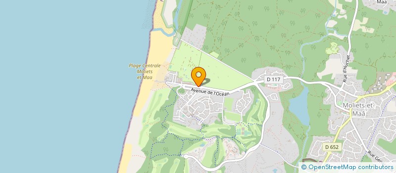 localisation de l'entreprise MONSIEUR ERIC MOLINA  MOLIETS-ET-MAA