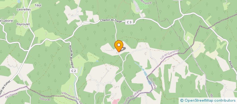 localisation de l'entreprise MONSIEUR ERIC MOLINIE  SAINT-FRONT-SUR-LEMANCE