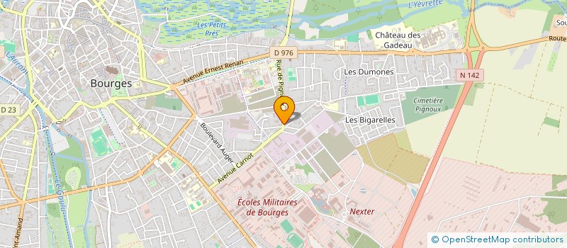 localisation de l'entreprise MONSIEUR ERIC MOMMEY  BOURGES