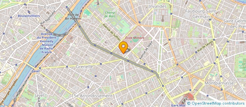 localisation de l'entreprise MONSIEUR ERIC MONNEREAU  PARIS