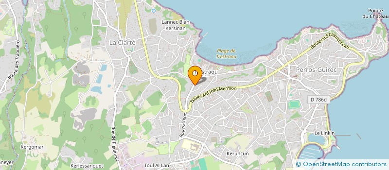 localisation de l'entreprise MONSIEUR ERIC MONNIER  SAINT-QUAY-PERROS