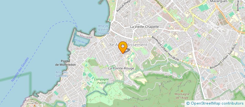 localisation de l'entreprise MONSIEUR ERIC MONTARDY  MARSEILLE