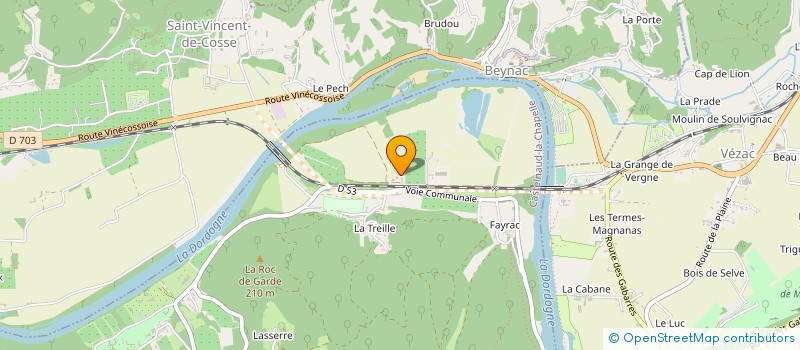 localisation de l'entreprise MONSIEUR ERIC MONTEIL  BOUZIC