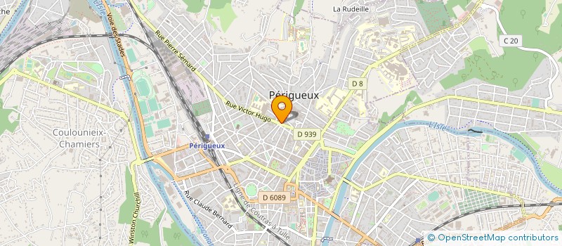 localisation de l'entreprise MONSIEUR ERIC MONTILLET à PERIGUEUX