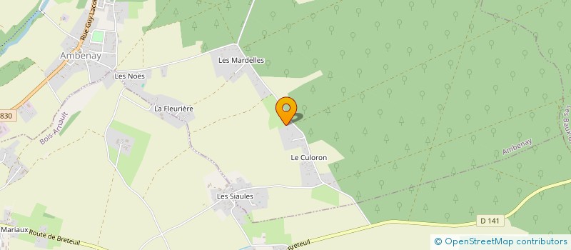 localisation de l'entreprise MONSIEUR ERIC MOREL  RUGLES