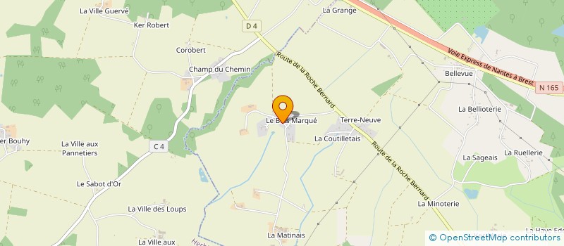 localisation de l'entreprise MONSIEUR ERIC MORICE à MISSILLAC