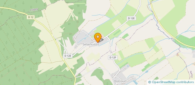 localisation de l'entreprise MONSIEUR ERIC MORIOT  SELAINCOURT