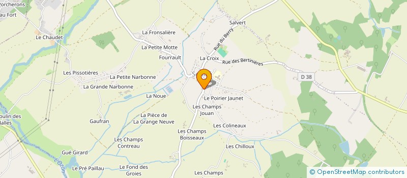 localisation de l'entreprise MONSIEUR ERIC MORISSET à SENILLE-SAINT-SAUVEUR