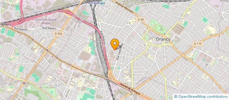 localisation de l'entreprise MONSIEUR ERIC MORLOT  DRANCY