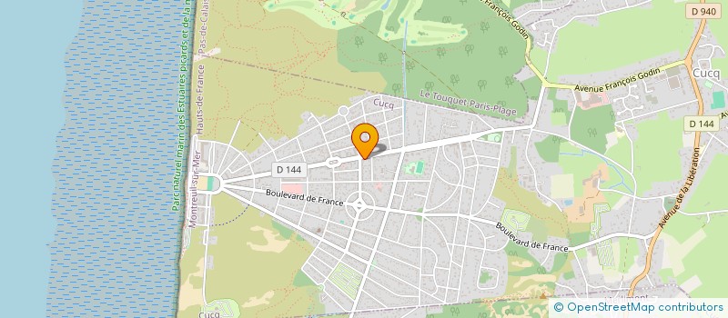 localisation de l'entreprise MONSIEUR ERIC MOUA  CUCQ