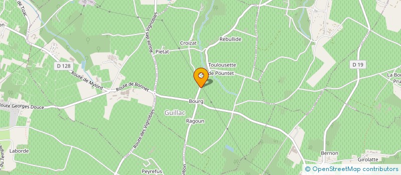 localisation de l'entreprise MONSIEUR ERIC MOURLANE  SAINT-SULPICE-DE-FALEYRENS