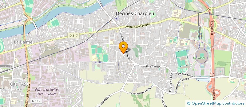 localisation de l'entreprise MONSIEUR ERIC MOUTON  SAINT-GERMAIN-AU-MONT-D'OR