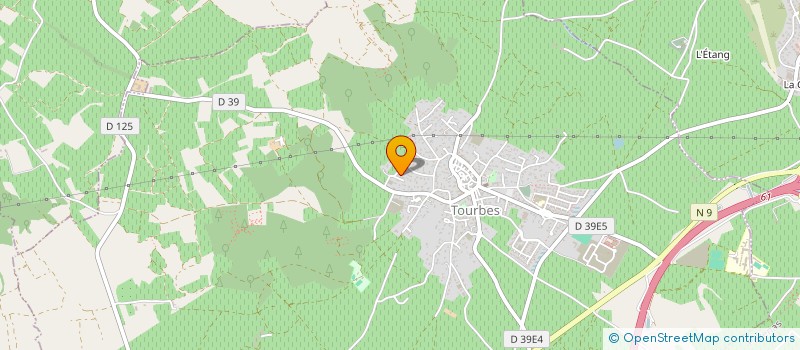 localisation de l'entreprise MONSIEUR ERIC MOUTOU  PEZENAS