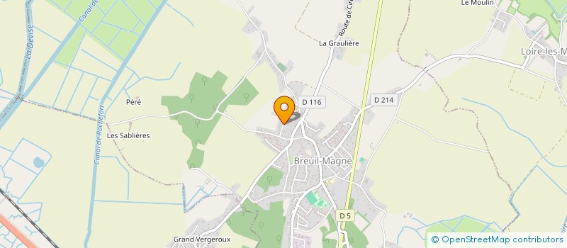 localisation de l'entreprise MONSIEUR ERIC MOUTY  BREUIL-MAGNE