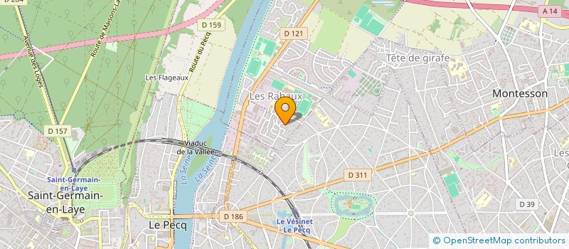 localisation de l'entreprise MONSIEUR ERIC MOUZIN  MONTESSON