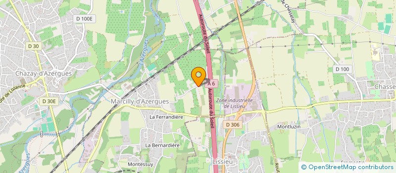 localisation de l'entreprise MONSIEUR ERIC MOYNE  MARCILLY-D'AZERGUES