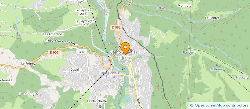 localisation de l'entreprise MONSIEUR ERIC MUFFAT-JOLY à MEGEVE