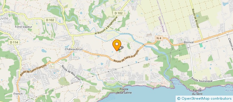 localisation de l'entreprise MONSIEUR ERIC MULHEIMS  SAINTE-ANNE