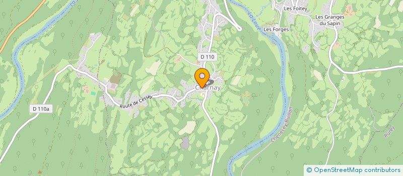 localisation de l'entreprise MONSIEUR ERIC MULLER  CHARNAY