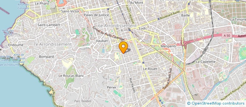 localisation de l'entreprise MONSIEUR ERIC NAPOLITANO  MARSEILLE