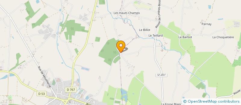 localisation de l'entreprise MONSIEUR ERIC NAULET  NOYANT-VILLAGES