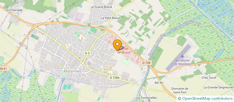 localisation de l'entreprise MONSIEUR ERIC NEAUD  MARENNES-HIERS-BROUAGE