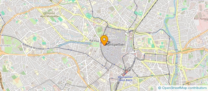 localisation de l'entreprise MONSIEUR ERIC NEGRE à MONTPELLIER