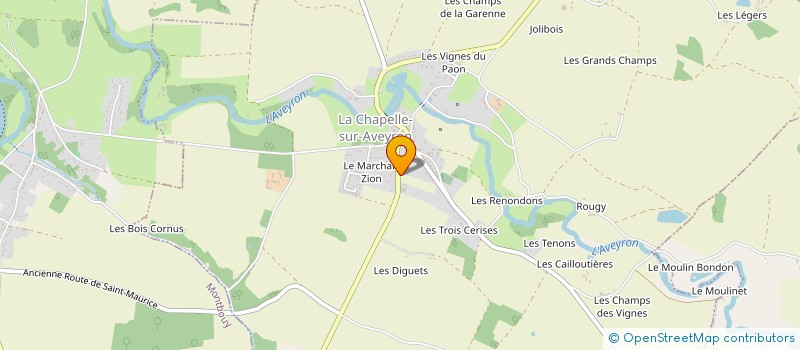 localisation de l'entreprise MONSIEUR ERIC NEGRE à LA CHAPELLE-SUR-AVEYRON