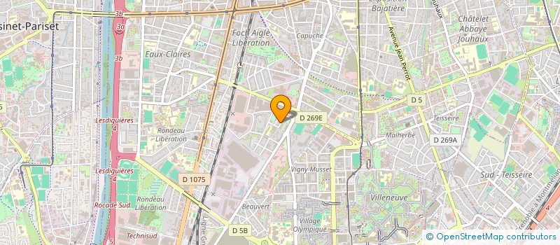 localisation de l'entreprise MONSIEUR ERIC NETTER à GRENOBLE