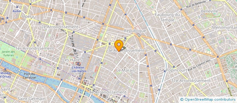 localisation de l'entreprise MONSIEUR ERIC NEVES à PARIS