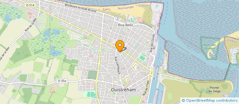 localisation de l'entreprise MONSIEUR ERIC NEZ  OUISTREHAM