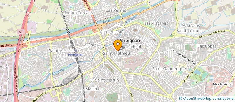 localisation de l'entreprise MONSIEUR ERIC NGUYEN HONG  PERPIGNAN