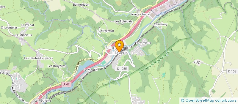localisation de l'entreprise MONSIEUR ERIC NICOLLET à LOIRE-SUR-RHONE