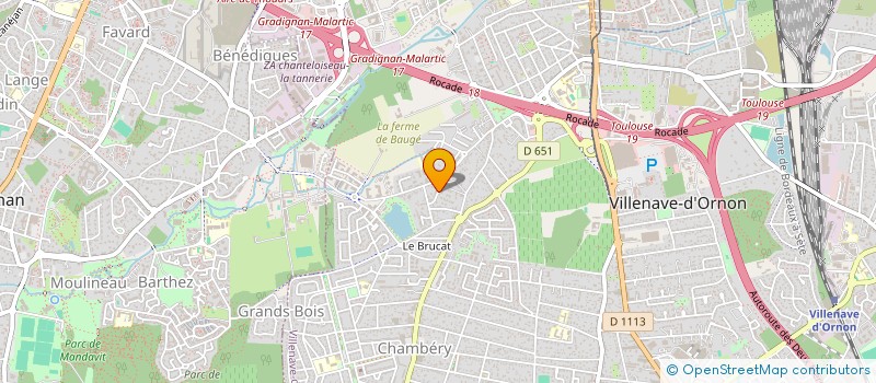 localisation de l'entreprise MONSIEUR ERIC NICOT à VILLENAVE-D'ORNON