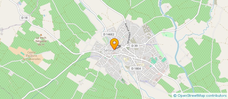 localisation de l'entreprise MONSIEUR ERIC NICOULEAU à SERVIAN