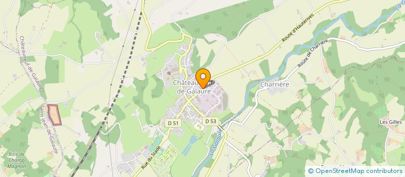 localisation de l'entreprise MONSIEUR ERIC NIVON à CHATEAUNEUF-DE-GALAURE