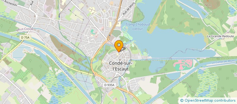 localisation de l'entreprise MONSIEUR ERIC NOBLET à CONDE-SUR-L'ESCAUT