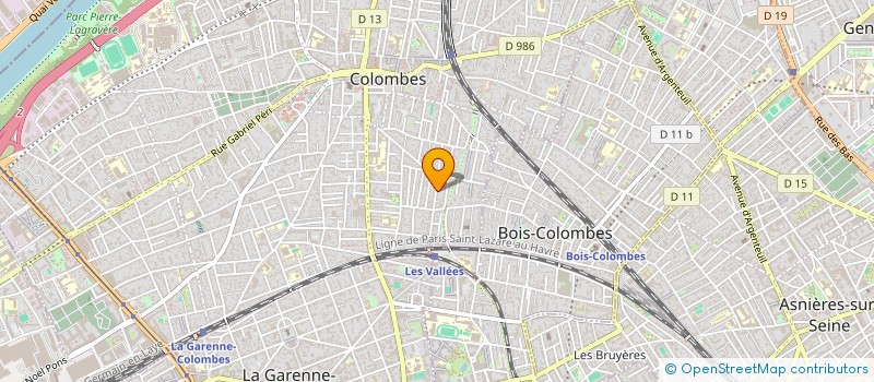 localisation de l'entreprise MONSIEUR ERIC NOE à COLOMBES