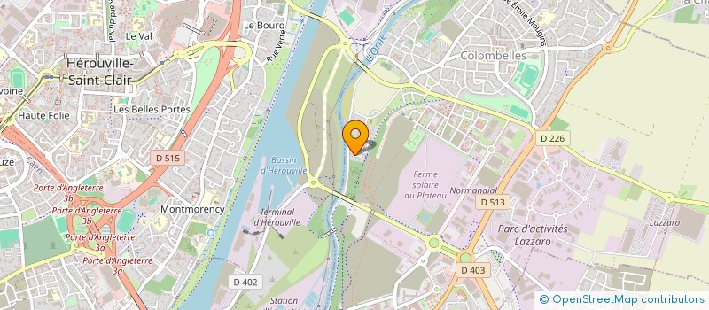 localisation de l'entreprise MONSIEUR ERIC NOLLET  COLOMBELLES