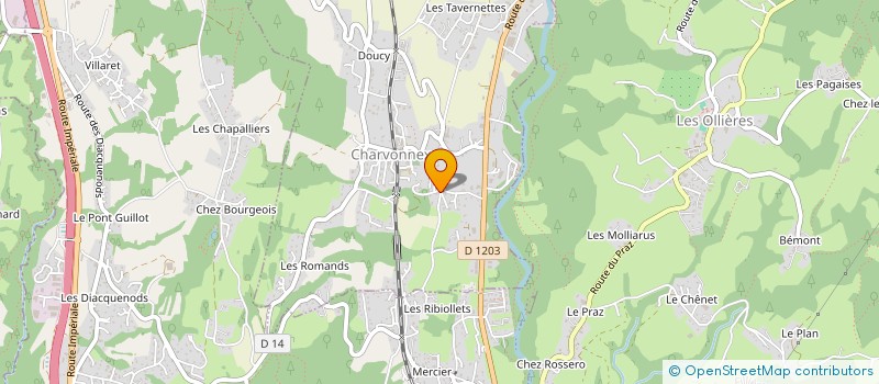 localisation de l'entreprise MONSIEUR ERIC NORELLI à FILLIERE