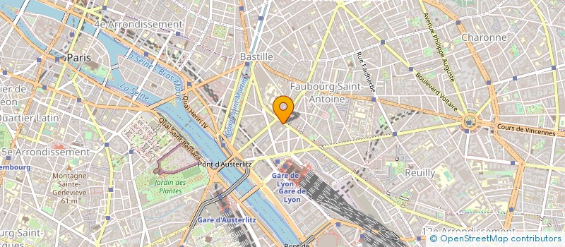 localisation de l'entreprise MONSIEUR ERIC NOUAL  PARIS