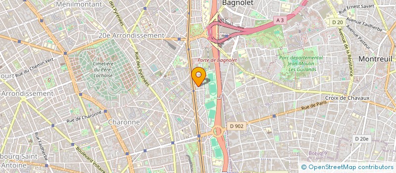 localisation de l'entreprise MONSIEUR ERIC NOUHAUT  PARIS