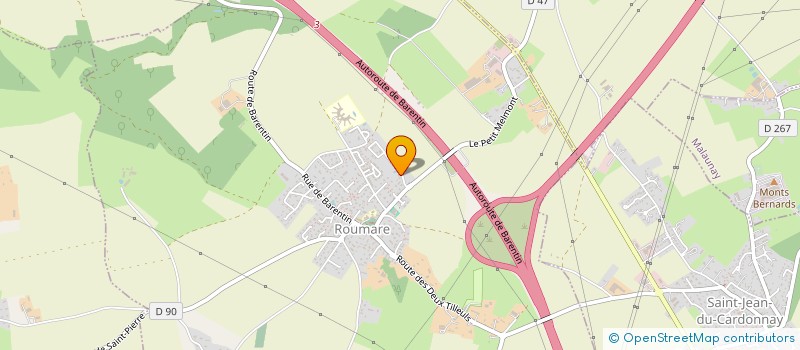 localisation de l'entreprise MONSIEUR ERIC NOUMSI TAFFO DZUKOU  ROUMARE