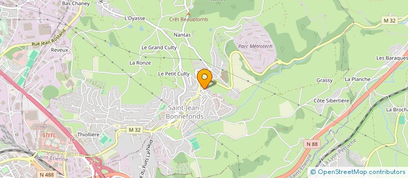 localisation de l'entreprise MONSIEUR ERIC NOUVET  SAINT-JEAN-BONNEFONDS