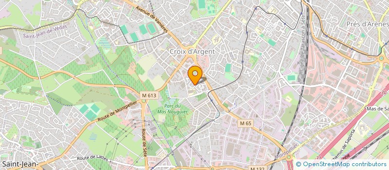 localisation de l'entreprise MONSIEUR ERIC NYANDA HEUKOUA à MONTPELLIER