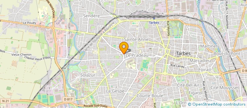 localisation de l'entreprise MONSIEUR ERIC OBER  OSSUN