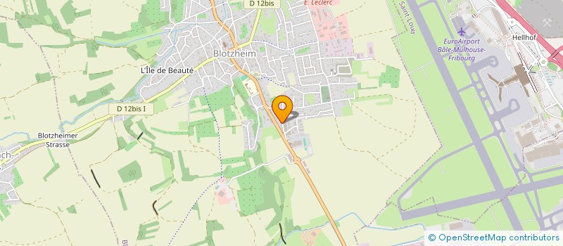 localisation de l'entreprise MONSIEUR ERIC OBERLI  BLOTZHEIM