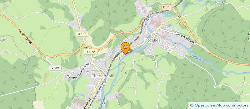 localisation de l'entreprise MONSIEUR ERIC OLIOT  DOCELLES