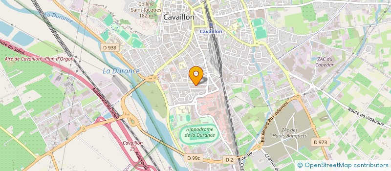 localisation de l'entreprise MONSIEUR ERIC OLIVA  CAVAILLON