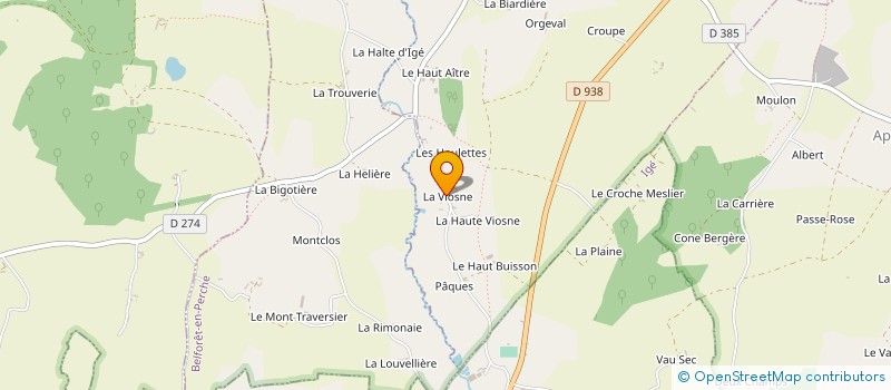 localisation de l'entreprise MONSIEUR ERIC OLIVIER à SAINT-MARTIN-DU-VIEUX-BELLEME